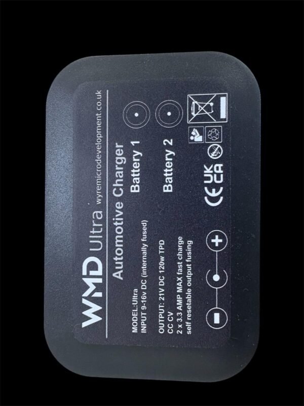 WMD Mobile Li ion Battery Fast Chargers for electrofishing backpack batteries