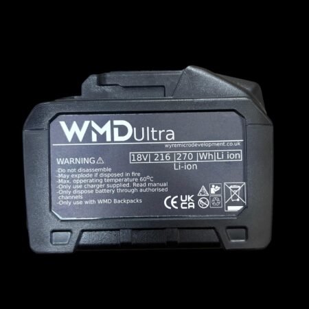 WMD Ultra 216/270 Battery system for backpacks